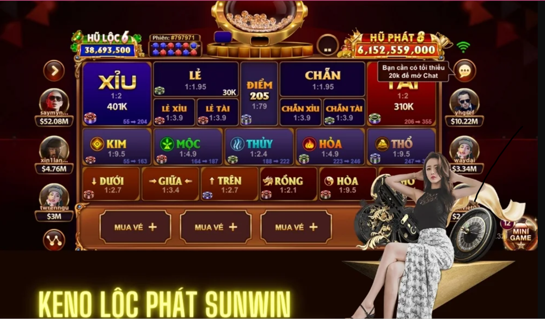 Hướng dẫn chơi game Lộc Phát