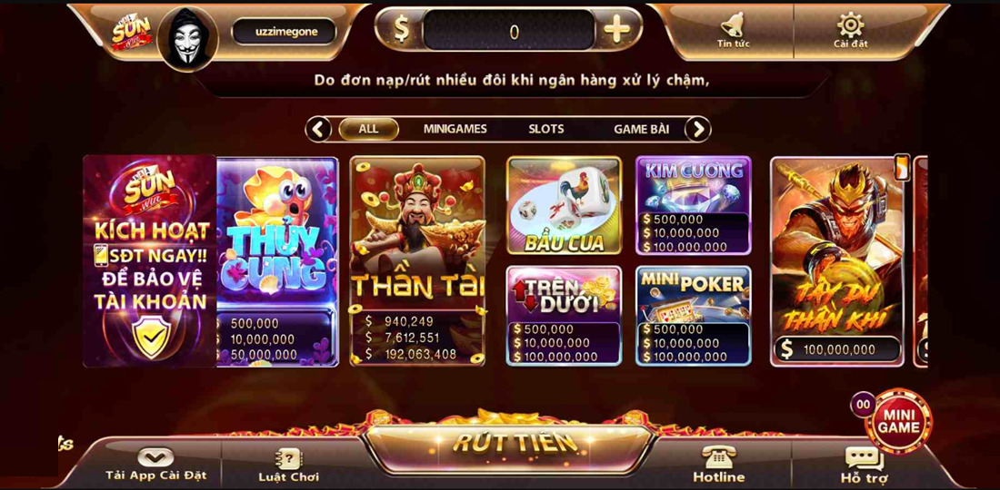 Giới thiệu về game Trên Dưới tại cổng game Sunwin