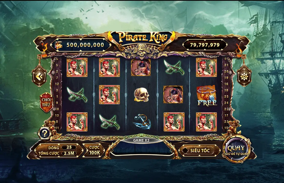 Kinh nghiệm chơi nổ hũ Pirate King